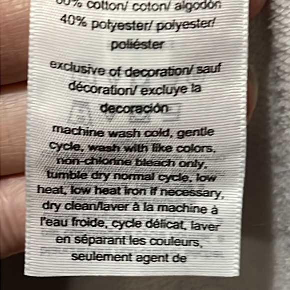 Tommy Hilfiger, Women’s Cropped Hoodie, Size Medium - Picture 4 of 6